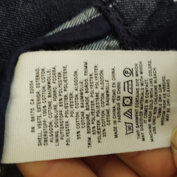 Anthro Pilcro and the Letterpress Dark Denim Blazer sz Med women - Picture 9 of 12